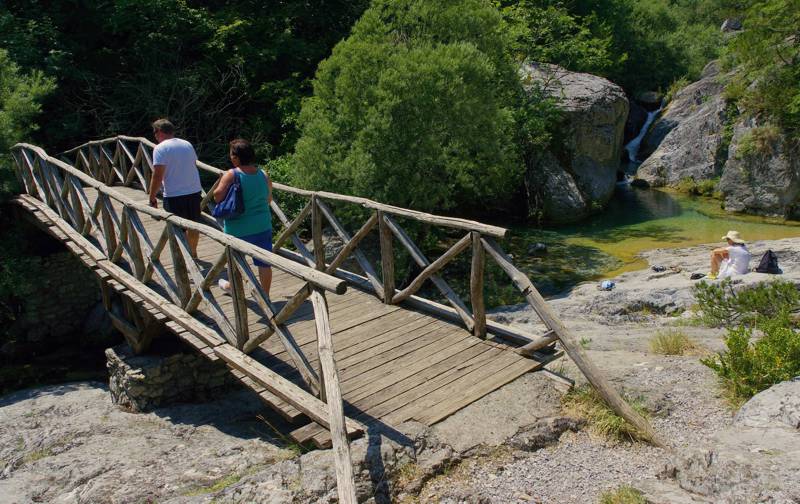Όλυμπος - 60 διαδρομές: Δεύτερη γέφυρα της διαδρομής Όλυμπος - 60 διαδρομές