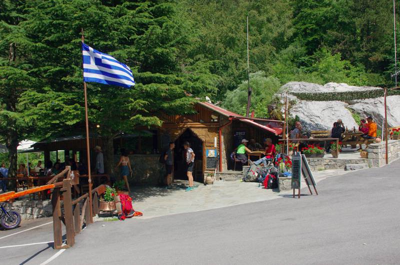 Όλυμπος - 60 διαδρομές: Ο χώρος ανασυγκρότησης στα Πριόνια Όλυμπος - 60 διαδρομές