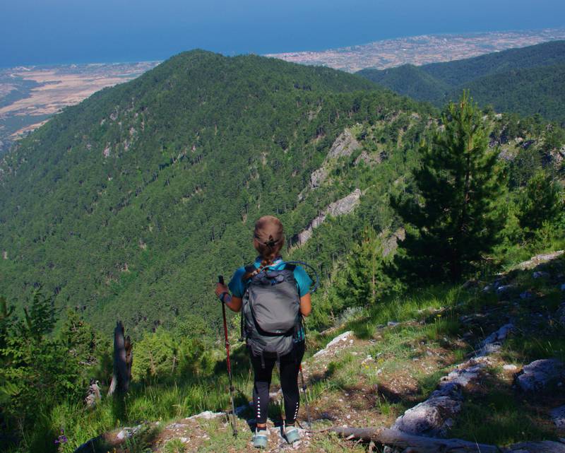 Όλυμπος topoguide: Στη βάση της Ράχης Αχριάνη Όλυμπος topoguide