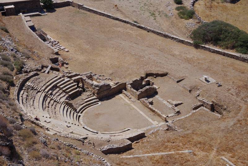 Κέα: Καρθαία, το αρχαίο θέατρο