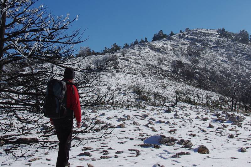 Mt Pateras: Winter ascent Mt Pateras