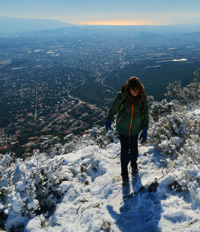 Πάρνηθα topoguide: Με θέα την Αθήνα Πάρνηθα topoguide