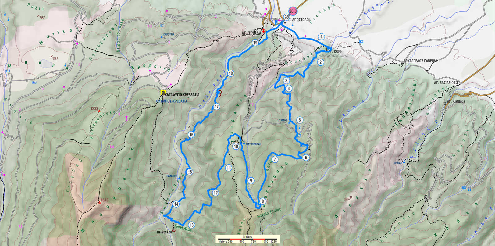 Ο αγώνας North Olympus Trail Ο αγώνας North Olympus Trail