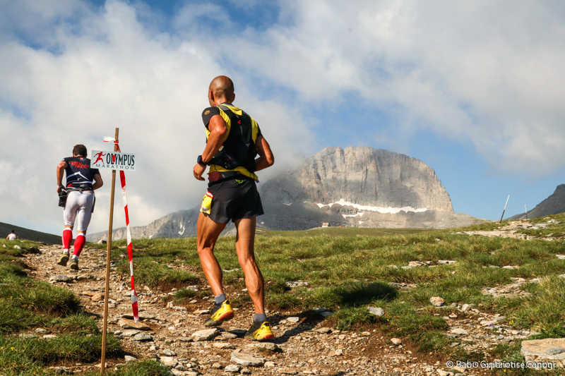 Ορεινό τρέξιμο στον Όλυμπο: Olympus Marathon Όλυμπος topoguide