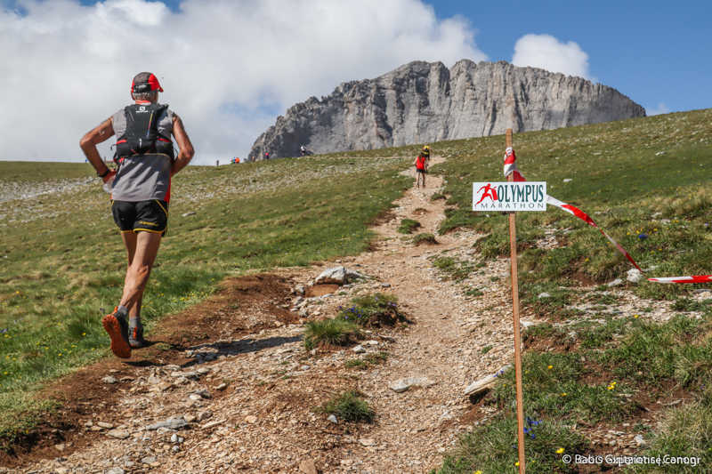 Ορεινό τρέξιμο στον Όλυμπο: Olympus Marathon Όλυμπος topoguide