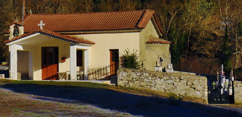 Μαλάσοβα: Η κοιμητηριακή εκκλησία της Μαλάσοβας, Άγιος Αθανάσιος Μαίναλο topoguide