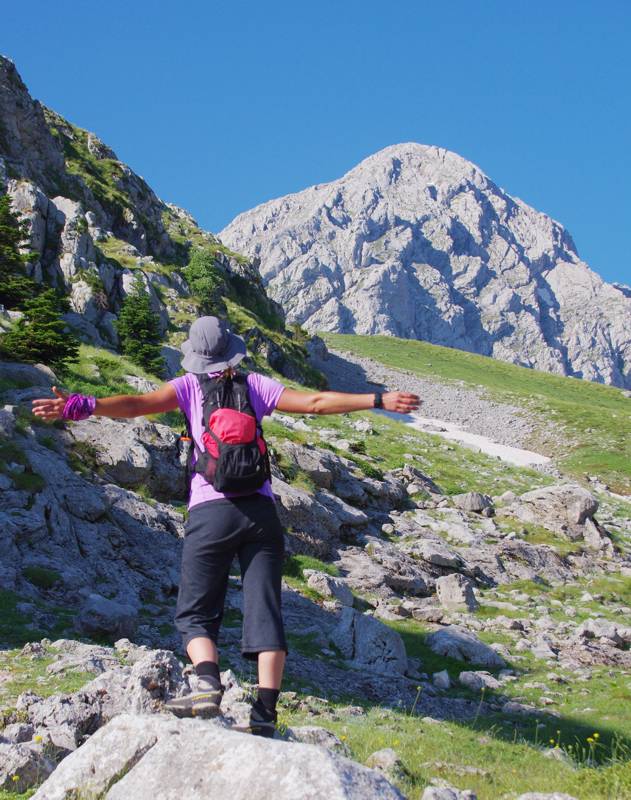 Giona topoGuide: Pyramida peak is the highest summit of Mt Giona