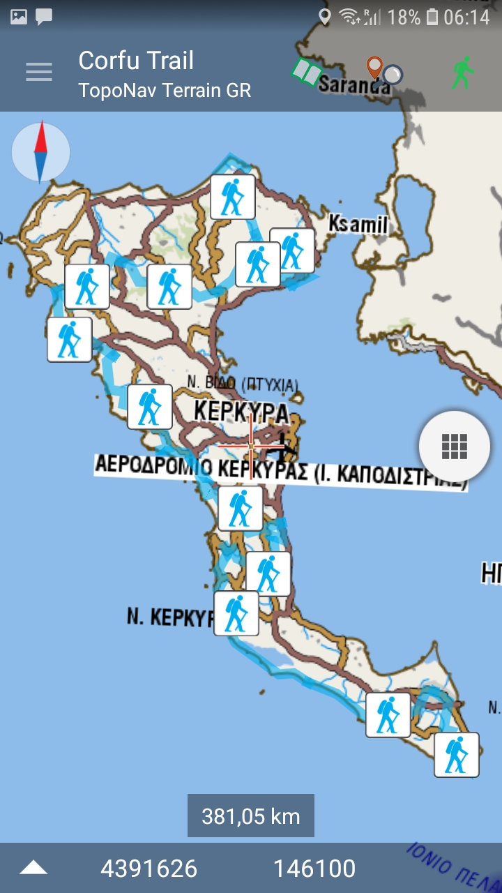 Corfu Trail topoguide