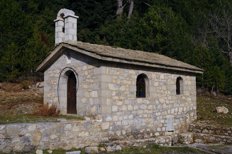 Ταΰγετος topoguide: Το ξωκλήσι του Αγίου Δημητρίου Ταΰγετος topoguide