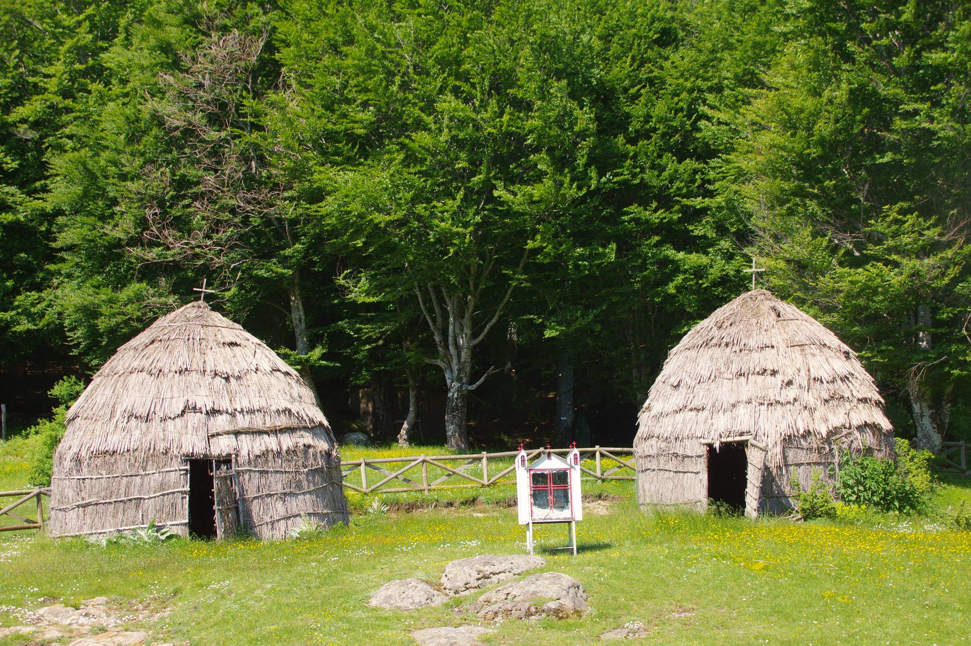 Nestos-Rodopi area: Until WW2, the meadows of Rodopi had been the preferred pastures of the Sarakatsans.