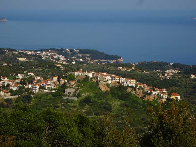 Alonissos: the Old Village (Chora)