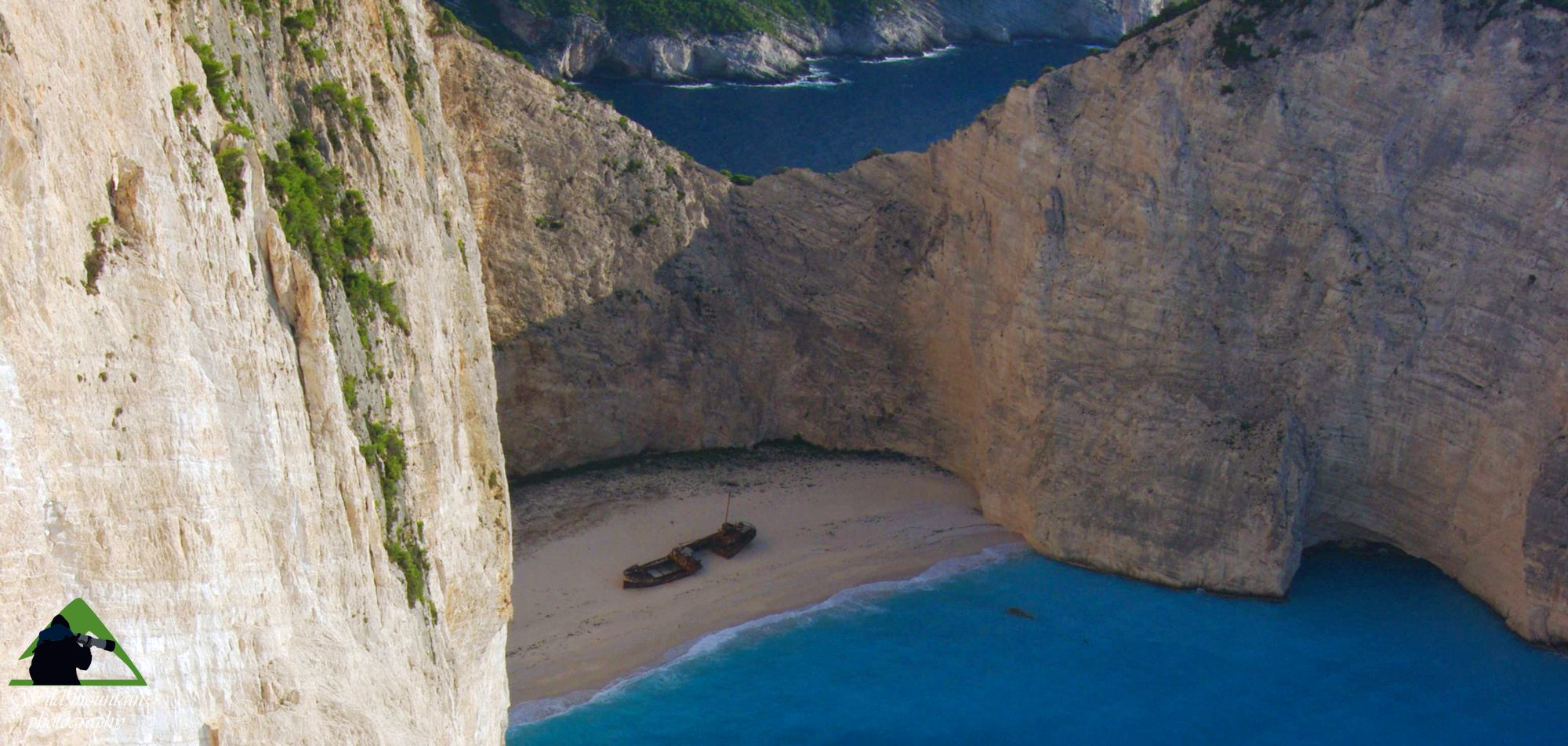 Beaches and caves of Zakynthos: Navagio beach