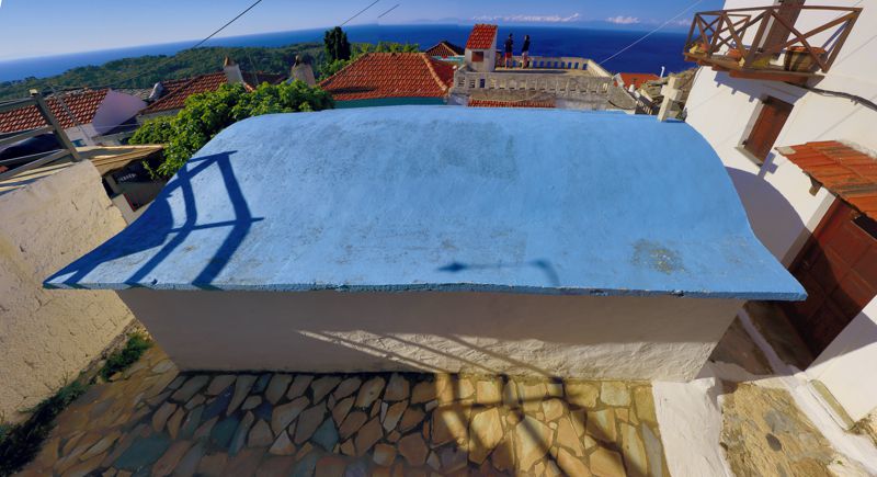 Chapels & churches of Alonnisos: Agios Dimitrios in Chora Alonnisos topoguide