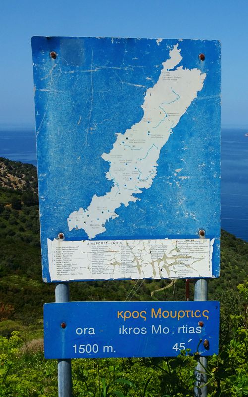 Hiking in Alonnisos Alonnisos topoguide
