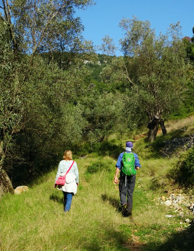 Alonnisos topoguide: Main road-Leftos Gialos