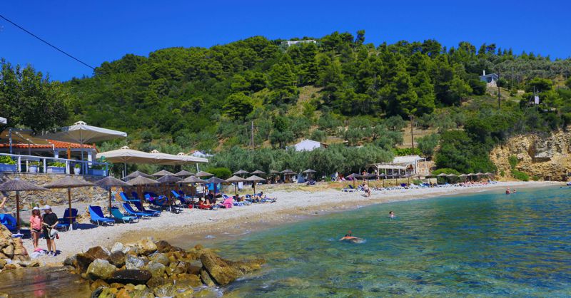 Alonnisos, Megalos Mourtias beach