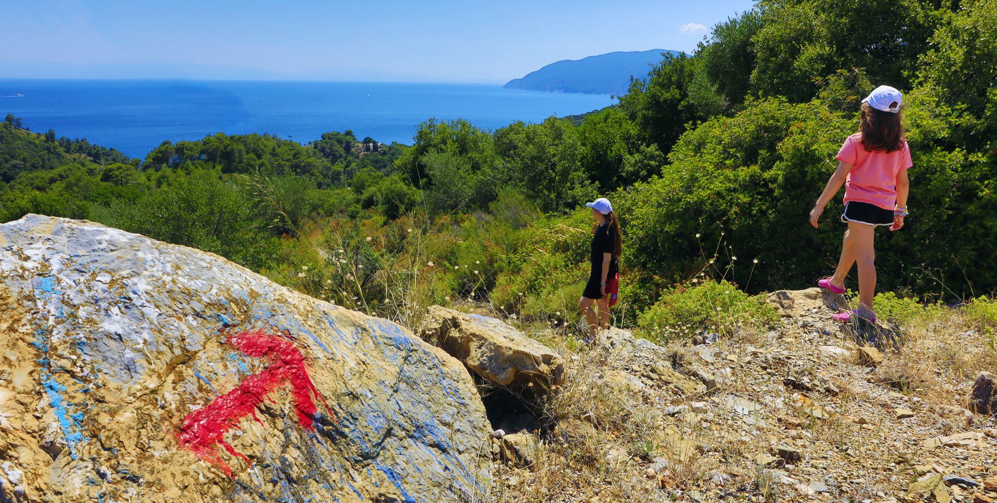 Αλόννησος topoguide: Χώρα - Μεγάλος Μουρτιάς