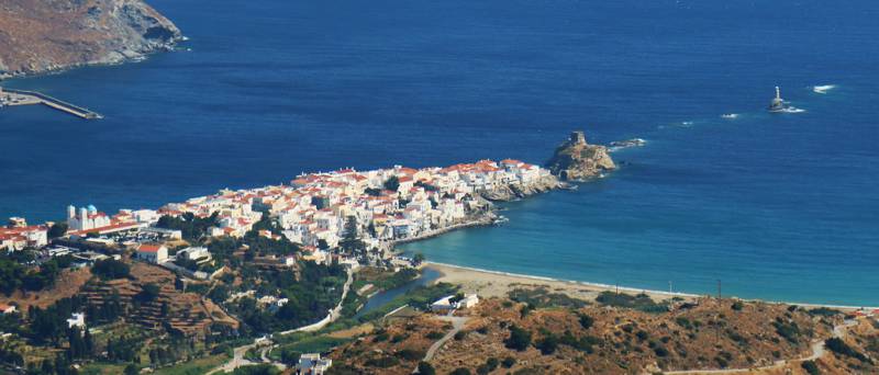 Άνδρος topoguide: Η Χώρα της Αμοργού Άνδρος topoguide