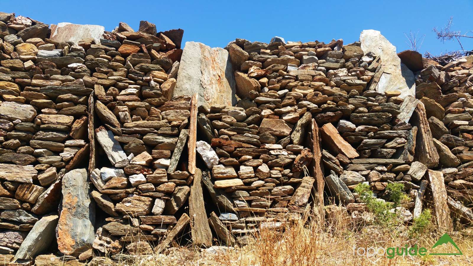 Κύθνος: Ξερολιθιά