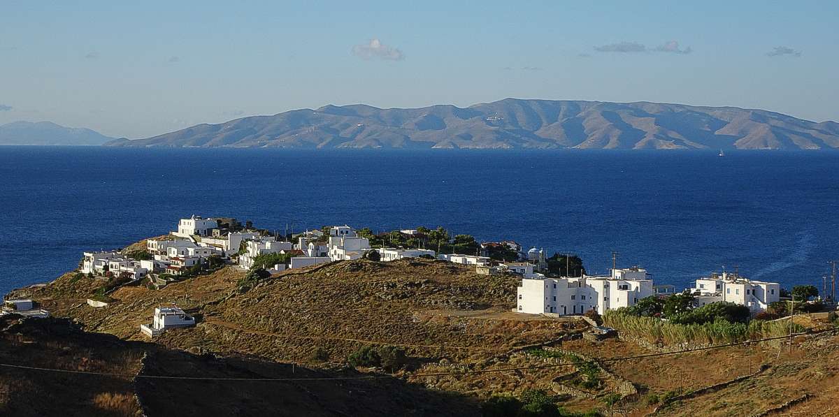 Κύθνος: Ο οικισμός της Παναγιάς Κανάλας