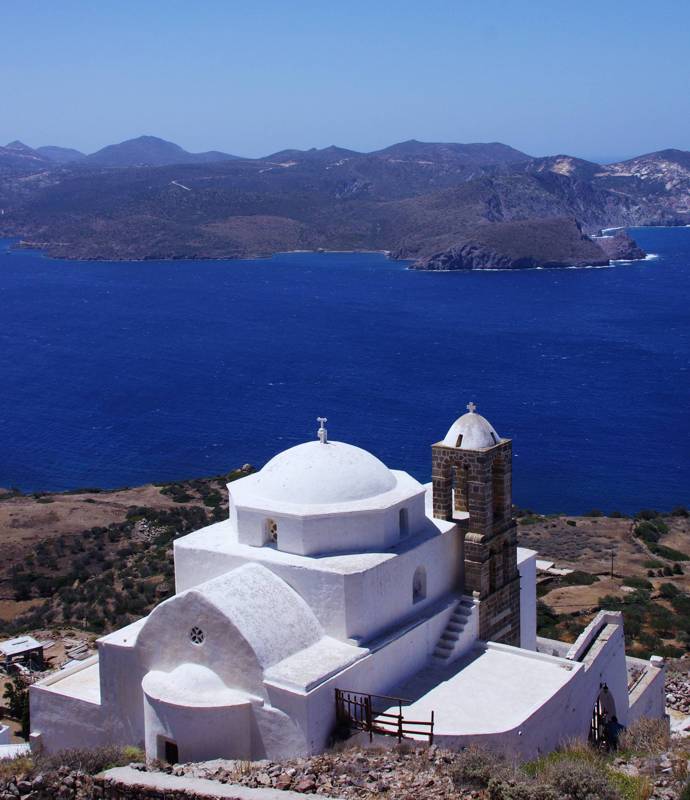 Milos topoguide: Panagia Thalassitra Milos topoguide