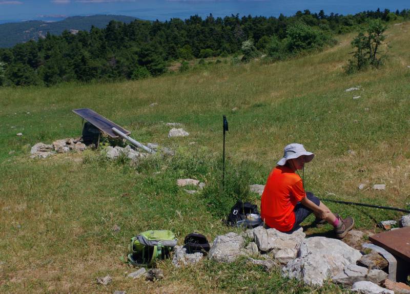 Γεράνεια topoguide: Προδέκτης στη Λάκκα Ζέζα