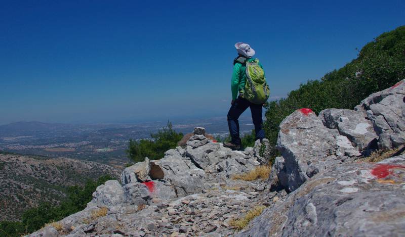 Υμηττός topoguide: Διάσχιση Υμηττού