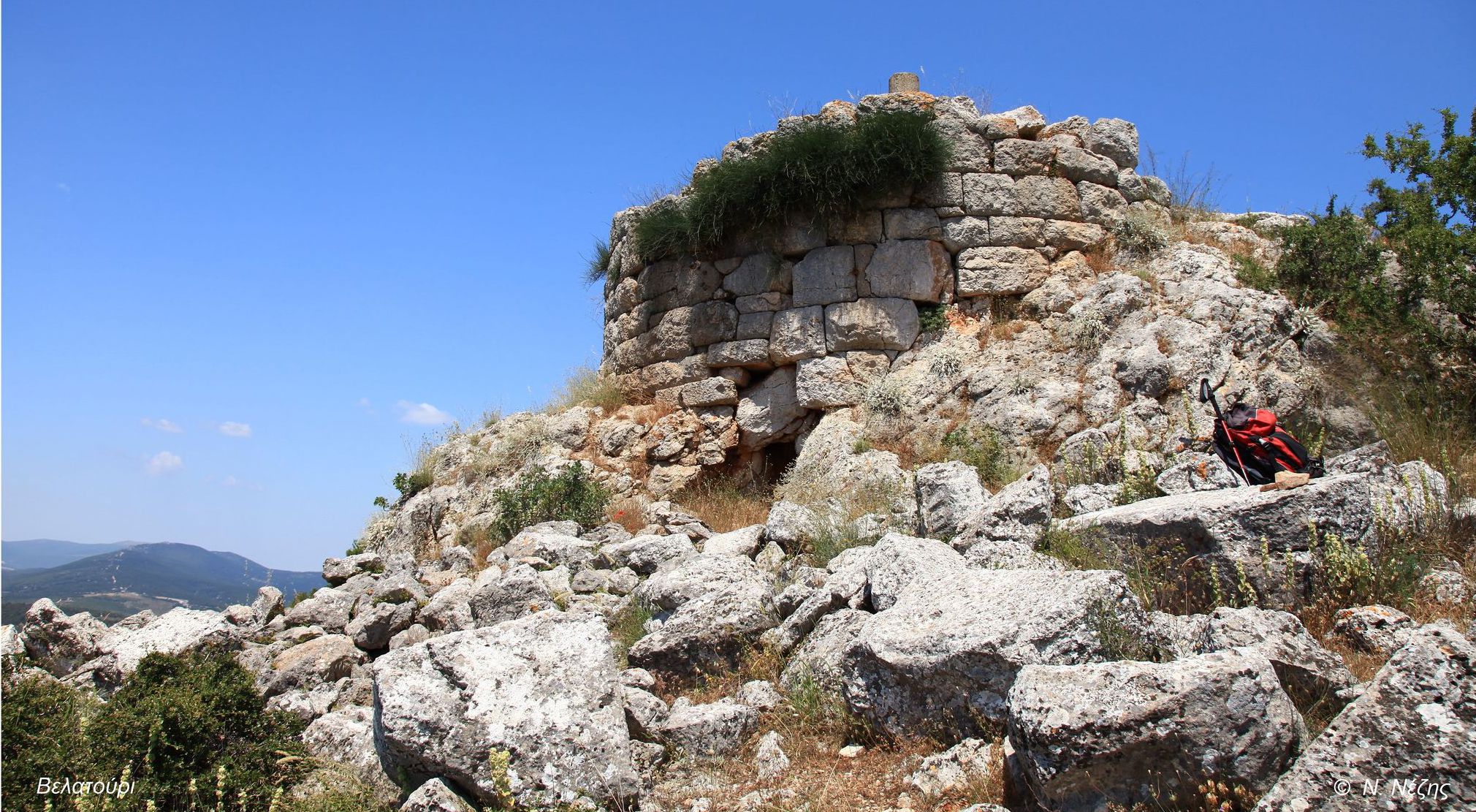 Οχυρώσεις στην Πάρνηθα: Ο πύργος στο Βελατούρι