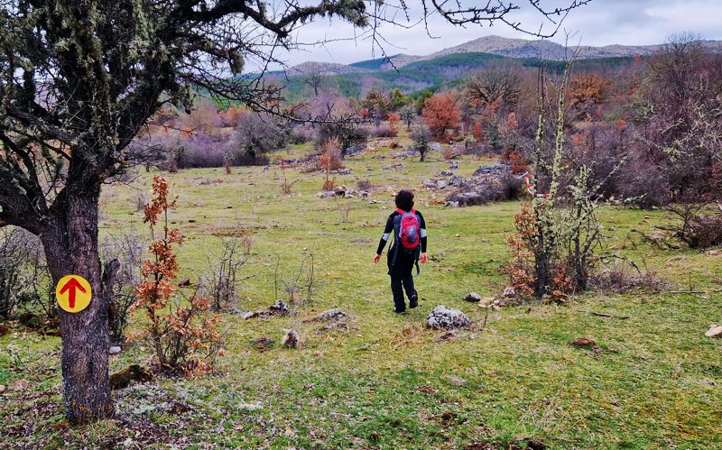 Τα μονοπάτια της Κορομηλιάς και της Αγίας Τριάδας