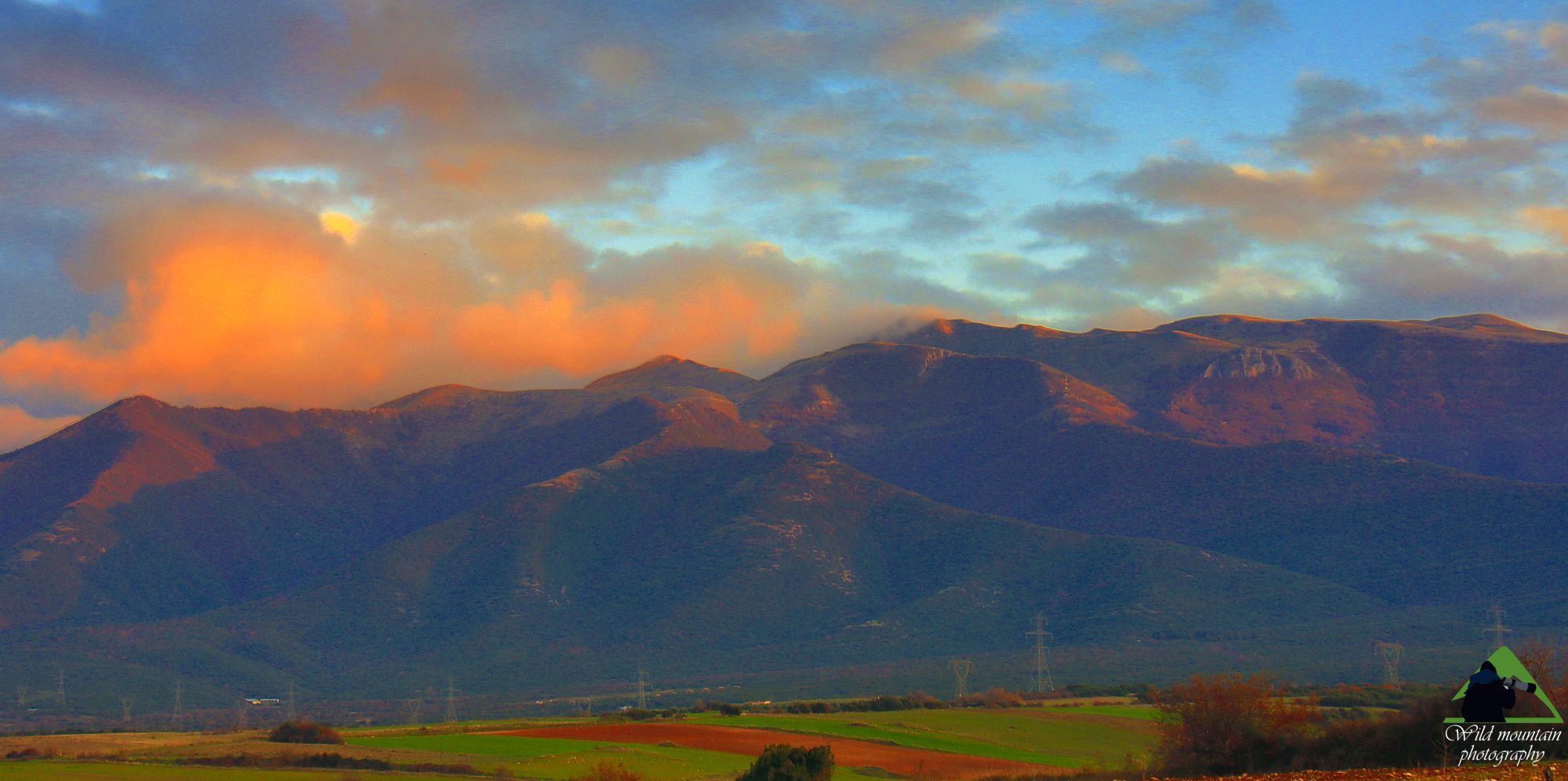 Παγγαίον όρος: Οι ψηλές κορυφές από τη βόρεια πλευρά