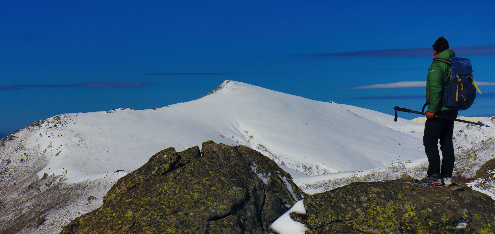 Hiking & mountaineering in Prespa Lakes: Near the Mt Varnous mountain refuge