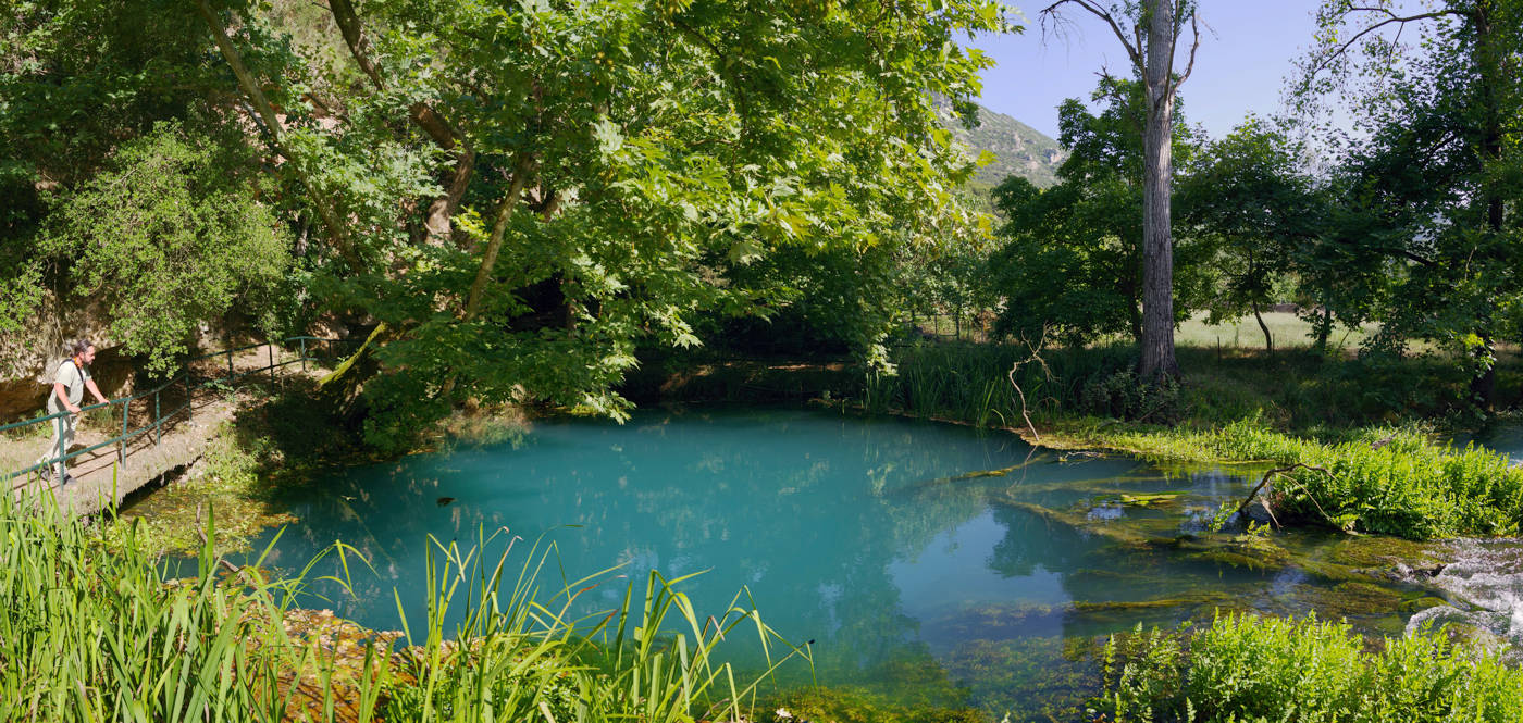 Οι πηγές του Λάδωνα βρίσκονται ανάμεσα Χελωνοσπηλιά και Λυκουρία