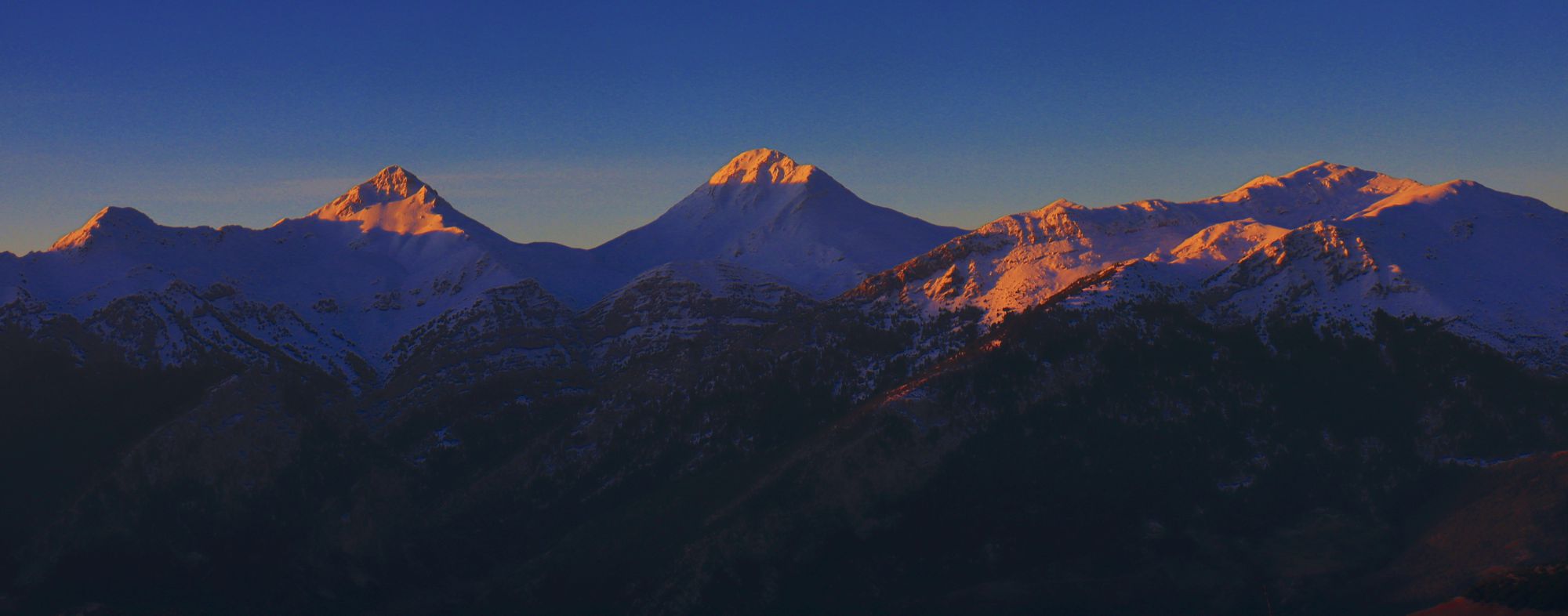 Ερύμανθος: Οι ψηλότερες κορυφές Ωλονός, Μουγγίλα και Νεραϊδοβούνα