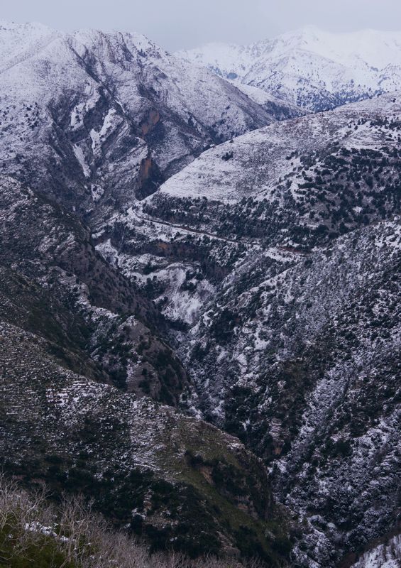 Μάνη-Αβία. Το ανώτερο τμήμα της χαράδρας της Κοσκάραγας Μάνη: Αβία topoguide