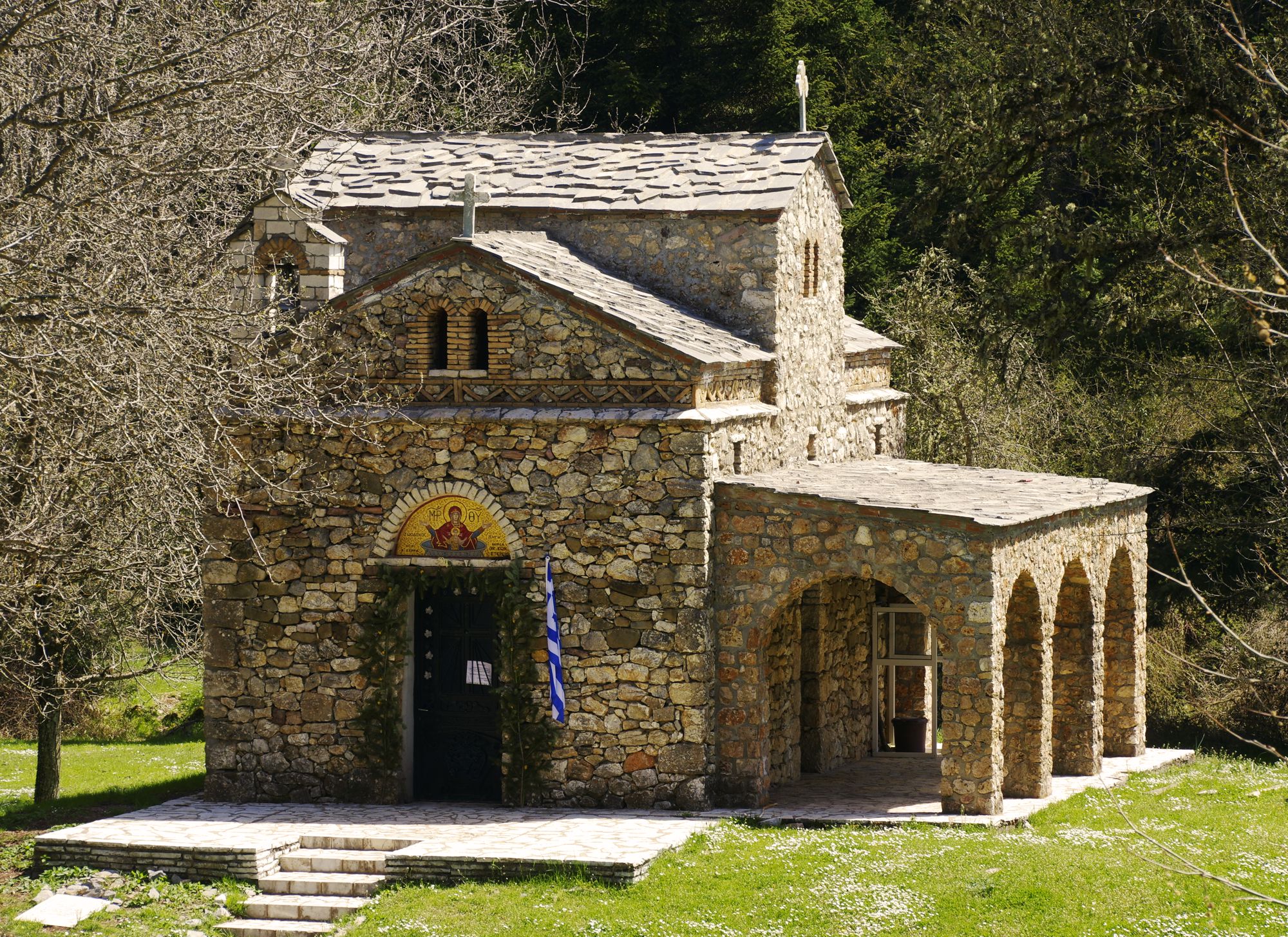Churches of Mt Menalon: Zoodochos Pigi church in Paleochori (Elati)