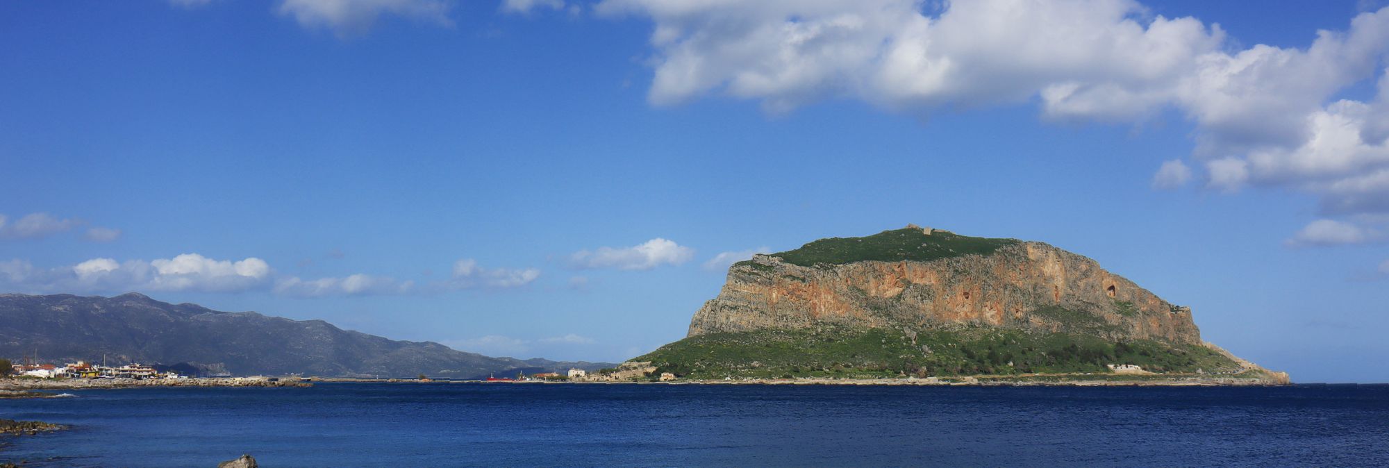 Monemvasia-Vatika topoguide: The rock of Monemvasia