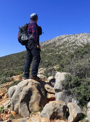 Πεζοπορία στη Μονεμβάσια, τα Βάτικα και το Μαλέα: Ανάβαση στη Στρογγύλα