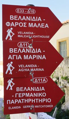 Hiking in Kyparissi, Monemvasia, Vatika and Cape Maleas: Ο33 Βελανίδια-Φάρος Μαλέα