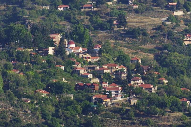 Ziria topoguide: The village of Messea Trikala