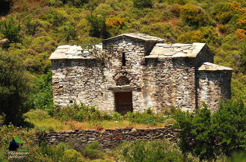 Το Φαράγγι του Αγίου Δημητρίου: Ο βυζαντινός ναός του Αγίου Δημητρίου Νότια Εύβοια topoguide
