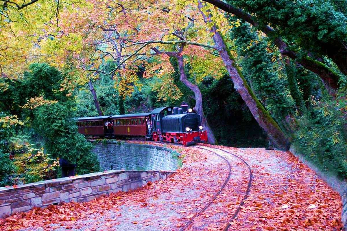 Δυτικό Πήλιο topoguide: Το τραινάκι του Πηλίου