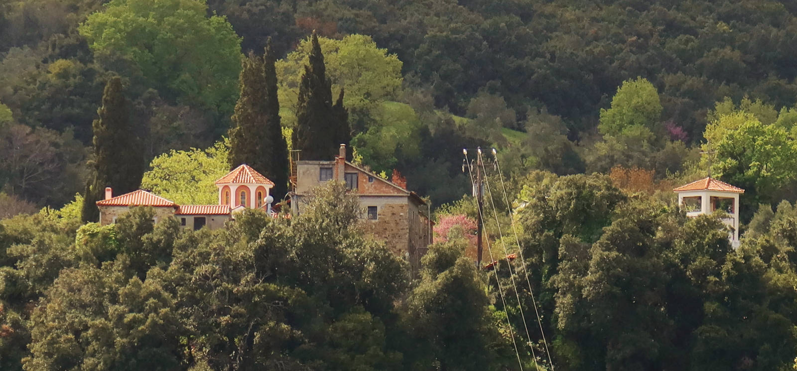 Long Pelion Trail: Agios Spyridon monastery