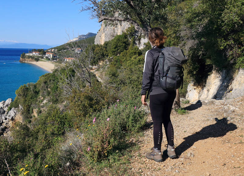 Long Pelion Trail: On the path between Platanias and Mikro