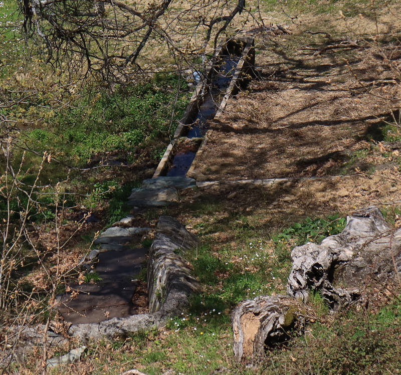 Long Pelion Trail: Η ποτίστρα στη μονή Σουρβιάς