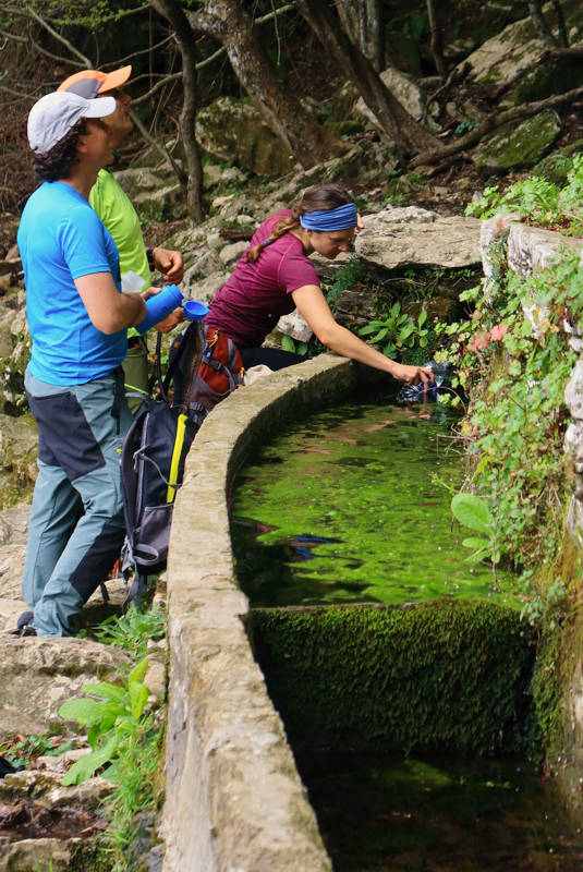 Long Pelion Trail: Στην πηγή Μπουρβουκονίκο