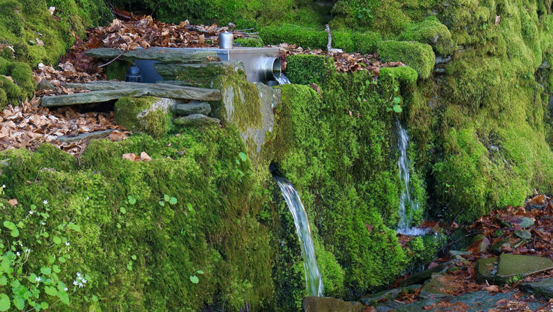 North Pelion topoguide: The main spring of Flamouri monastery