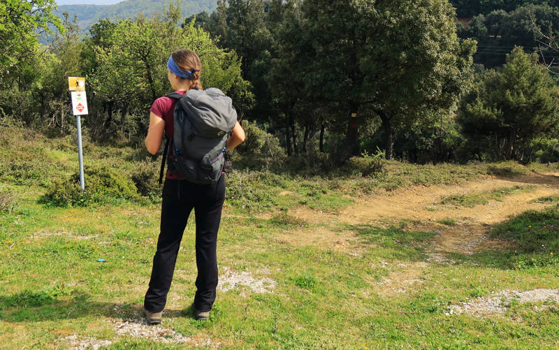 Long Pelion Trail: Setting of from Ptofitis Ilias, aiming to Veneto
