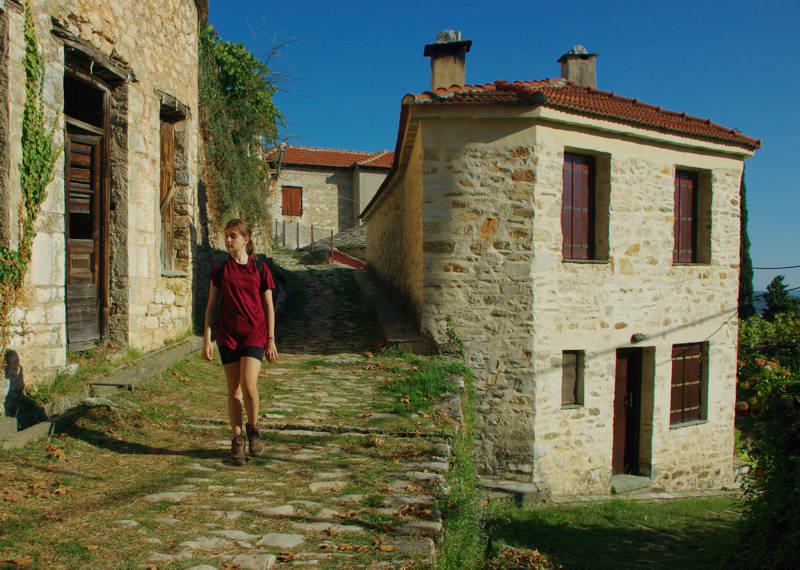 Western Pelion topoguide: Σήμανση διαδρομών